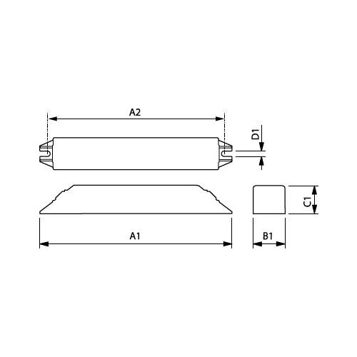 536822 Philips HF-M Blue 114 LH TL/PL-S/ PL-C Vorschaltgerät Produktbild Additional View 2 L