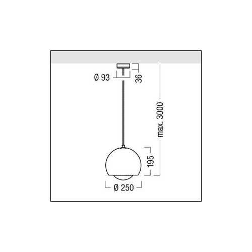 60510064 Zumtobel SCON-SI 250 1/11W TCD-SE E27 CR Pendelleuchte Produktbild Additional View 3 L