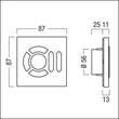 22185168 Zumtobel CIRCLE tune Kit CCS Paket: Bediengerät silber, Produktbild Additional View 1 S