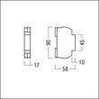 22157024 Zumtobel ONLITE local Repeater Kopplermodul Produktbild Additional View 1 S