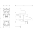 LZS:PT5A5L24 SIEMENS Steckrelais Komplettgerät DC 24V 4WE inkl. Sockel Produktbild Additional View 2 S