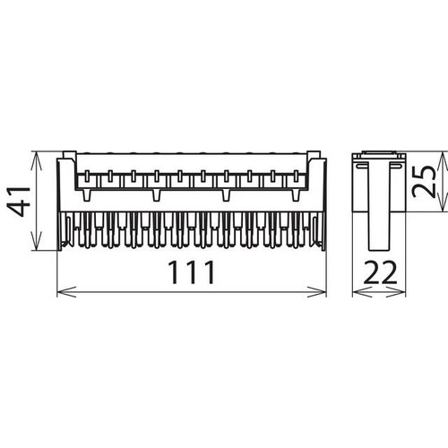 907214 DEHN Überspannungsableiter DEHNrapid LSA Produktbild Additional View 2 L