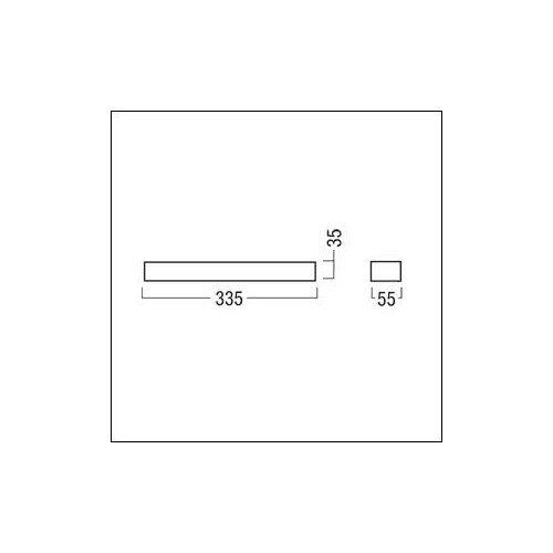 22156875 Zumtobel ECOSIGN ABD RW Abdeckung klar Produktbild Additional View 1 L