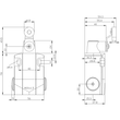 3SE5122-0CH02 SIEMENS Positionsschalter Metallgehäuse 56mm 1S/1Ö m. Metallhebel Produktbild Additional View 2 S