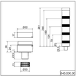 84500000 WERMA Anschlusselement BK Produktbild Additional View 1 S