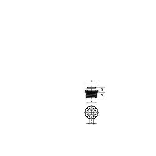 2032380 OBO 90 M16 GE Würgenippel geschlossen M16 Polyethylen Ral7035 Produktbild Additional View 1 L