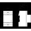 5TT5050-0 SIEMENS INSTA Schütz 4S Kont. f. AC 230V 400V 63A Ansteuerung AC230V Produktbild Additional View 2 S