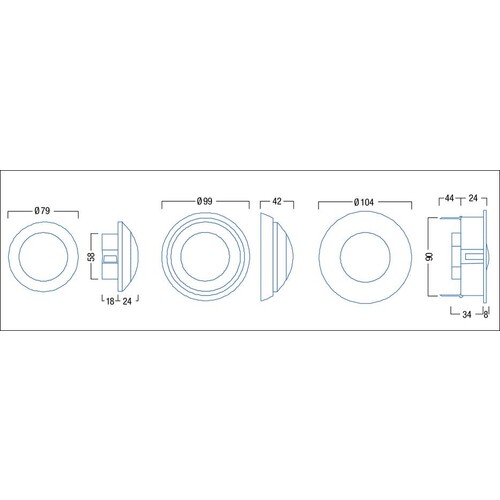 22154506 Zumtobel Sensor Infrarot Präsenz Anbau Produktbild Additional View 1 L