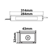 111192 Isoled Trafo 24V/DC 150W IP65 Produktbild Additional View 1 S