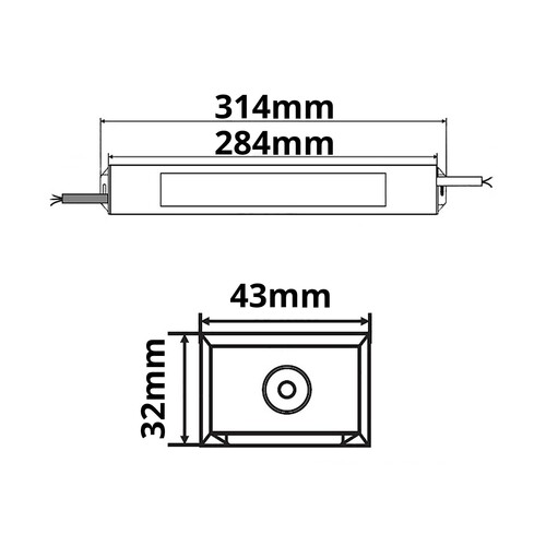 111192 Isoled Trafo 24V/DC 150W IP65 Produktbild Additional View 1 L