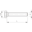 3163091 OBO SKS 12x30 F Sechskantschraub mit Mutter und Scheibe M12x30 St F Produktbild Additional View 1 S