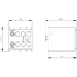 3RH2911-1HA10 Siemens Hilfsschalter- block Frontseitig  1S für S0 Produktbild Additional View 2 S