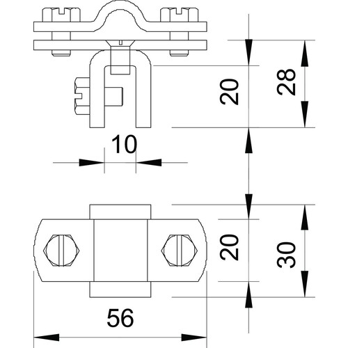 5317207 OBO Falzklemmen 270 8-10 FT Produktbild Additional View 1 L