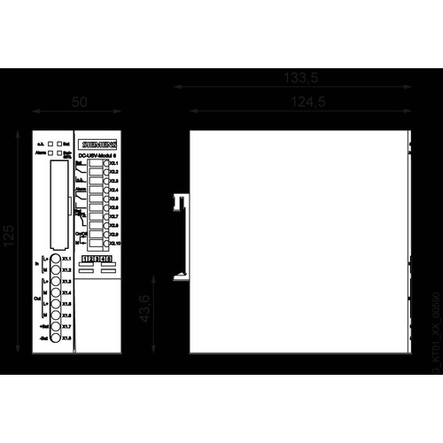 6EP1931-2DC21 SIEMENS Sitop DC-USV-MODUL 24VDC/6A Produktbild Additional View 2 L