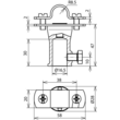 106129 Dehn Stangenhalter mit Befestigungsbuchse Produktbild Additional View 1 S