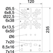 7084757 OBO MP FL FS Montageplatte flache Bauform 235x120 Produktbild Additional View 1 S