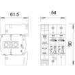 5096375 OBO V20-C 2+AS-280 SurgeController V20 mit Akustiksignalisi Produktbild Additional View 1 S