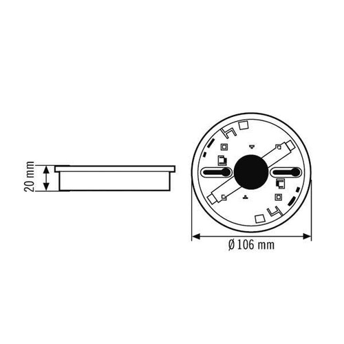 ER10018992 ESY PROTECTOR K AP-Dose H 20mm Produktbild Additional View 1 L