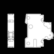 5SY5105-7 Siemens LS-SCHALTER ALLSTR. 10KA 1P C0.5 Produktbild Additional View 2 S