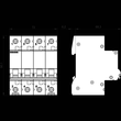 5SL6413-6 Siemens LS-SCHALTER 6KA 4POL B13 Produktbild Additional View 2 S