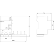 5SM2345-6 Siemens FI-BLOCK A 0.3-63A 4P 30MA Produktbild Additional View 1 S