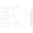 3RV1923-1DA00 Siemens ISOLIERSTOFF- GEHAEUSE BREIT BGR.S0 Produktbild Additional View 1 S