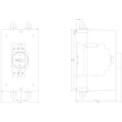 3RV1933-1DA00 Siemens ISOLIERSTOFF- GEHAEUSE 82MM BGR.S2 Produktbild Additional View 1 S