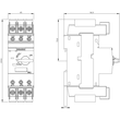 3RV2711-1DD10 Siemens LEISTUNGSSCHALTER UL489 3,2A Produktbild Additional View 2 S