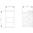 3RV2917-5BA00 Siemens ERWEITERUNGS- STECKER ALS ERSATZTEIL Produktbild Additional View 1 S