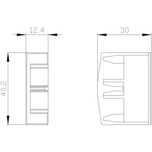 3RV2917-6A Siemens ENDABDECKUNG ALS ERSATZTEIL Produktbild Additional View 1 L