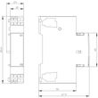 3RV2922-2CV0 Siemens UNTERSPG. AUSLOESER MIT 2 HILFSKONT. Produktbild Additional View 2 S