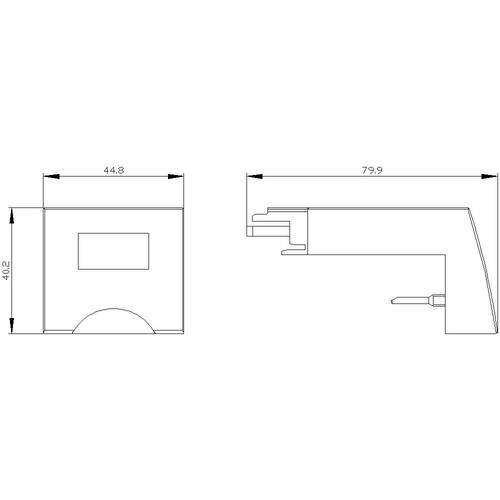 3RV2927-5AA00 Siemens VERBINDUNGSSTECKER BAUGR. S0 Produktbild Additional View 1 L