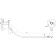 478027 DEHN Erdungsfestpunkt Typ M f. M16 m. Anschlussleitung 70mm² L 400mm Cu Produktbild Additional View 2 S
