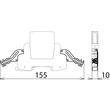 920395 DEHN EMV-Federklemmen zur Schirmkontaktierung für BLITZDUCTOR XT Produktbild Additional View 4 S