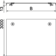 6227422 OBO WDRL 1116 20 FS Deckel mit Drehriegel Weitspann-System 110 und 160 Produktbild Additional View 1 S