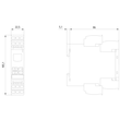 3UG46162CR20 SIEMENS Digitales Überwachungsrelais für Dreiph.Spann. Produktbild Additional View 1 S