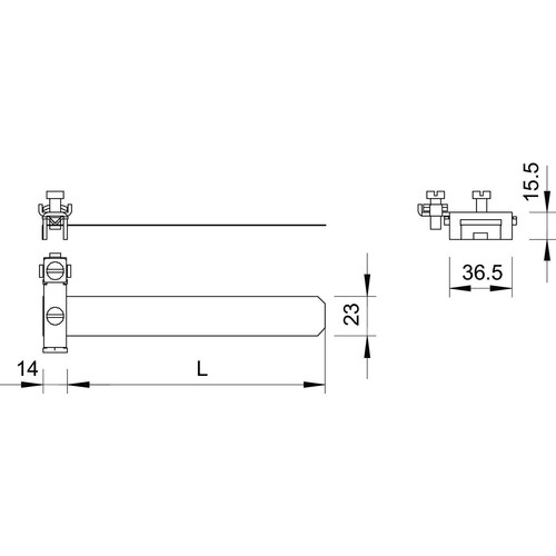 5057558 OBO 927 4 Banderdungsschelle 3/8-6 Zoll Edelstahl rostfrei Produktbild Additional View 1 L