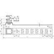 204197 DEHN Dachleitungshalter UNIsnap Cu/K-braun H 36mm Rd 8mm m. geprägt. Str Produktbild 2 S