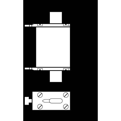 3NA6830 Siemens NH Sicherungseinasatz 100A Gr.000 GL/GG  AC 500V / DC 250V Produktbild Additional View 2 L