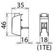 952589 DEHN Stiftanschlussklemme z. V-Verdrahtung a. Überspannungsschutzgerä Produktbild Additional View 2 S