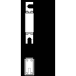 3NE8724-1 Siemens NH-Sicherung Sitor Gr.000 160A mit Anschraublaschen Produktbild Additional View 1 S