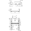 6208506 OBO LG 620 NS 3000FS Kabelleiter gelocht, mit NS-Sprosse 60x2 Produktbild Additional View 1 S