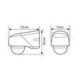 EM10015113 Esylux RC 130i braun Produktbild Additional View 1 S