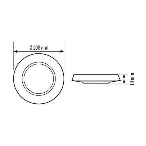 EP10425431 Esylux Abdeck-Set-C360/24 silber Produktbild Additional View 1 L