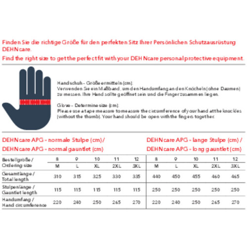 785797 DEHN Störlichtbogen-Schutzhandschuh Gr. 9 Produktbild Additional View 2 L