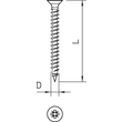 3192059 OBO 4759 3.0x20 Sprint-Schraube Senkkopf, Antrieb Kreuzschlitz 3x20mm St Produktbild Additional View 1 S