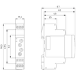 7PV15081AW30 Siemens ZEITRELAIS 1 WECHS. 7 FUNKT.7 ZEITB.0,05S-100H AC/DC 12-240V Produktbild Additional View 2 S