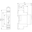 7PV15581AW30 Siemens ZEITRELAIS 1 WECHS. 7 ZEITB.0,05S-100H AC/DC 12-240V Produktbild Additional View 2 S