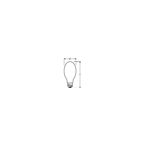 015750 Osram NAV-E 50W/E E27 RWL1 EEI:A Produktbild Additional View 2 L