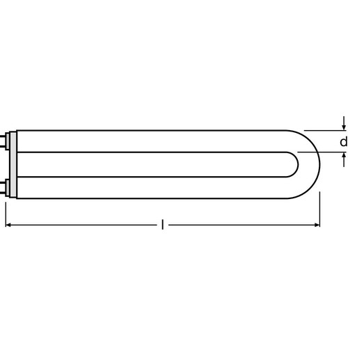 469168 Osram L 18W/840 U FLH1 EEI:A EEI:A Produktbild Additional View 2 L